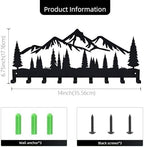 Key Holder for Wall, Metal Wall Hooks Organizer Rack - Image 6