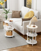 Small Round Side Table - Image 6