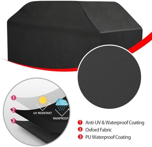 Griddle Cover, 36 Inch BBQ Gas Flat Top Grill Cover - Image 3