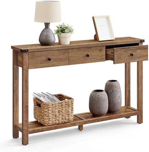 VASAGLE 47.2" Narrow Console Table by VASAGLEbySONGMICSHOME
