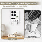 Key Holder Wall Mount, Key and Sunglasses Holder - Image 6