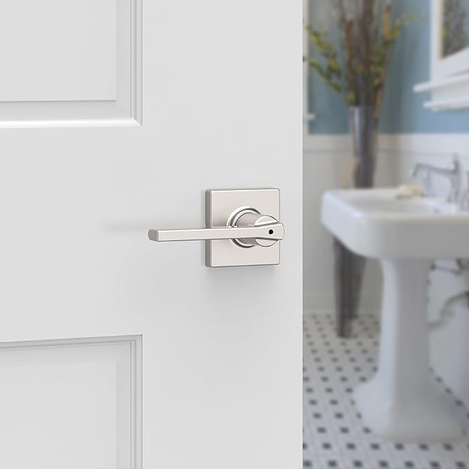 Kwikset Casey Hallway Passage and Bed/Bath Privacy Door Handle 4 Pack, 2 - Image 3