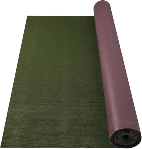 Grefinity Marine Carpet, 3 FT x 10 FT Olive Green Indoor Outdoor Carpet by Grefinity