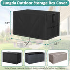 Outdoor Storage Box Cover for 260 Gallon Deck Box - Image 2
