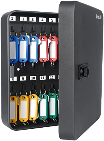 Uniclife 28-Key Steel Key Cabinet by UnicLife