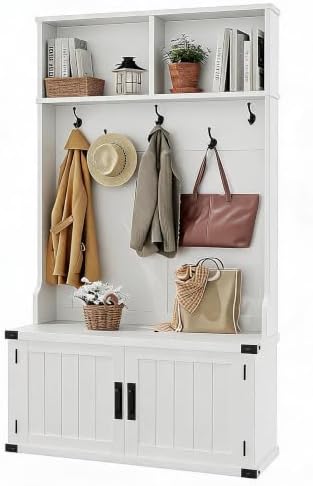 LinTimes Farmhouse Hall Tree by LinTimes