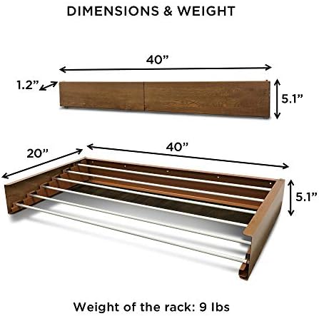 Step Up Laundry Drying Rack, Wall Mounted, Retractable Clothes Drying Rack - Image 5