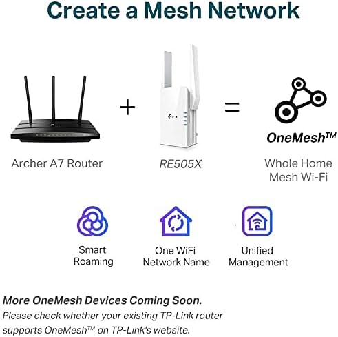 TP-Link AX1500 WiFi 6 Extender, Next-Gen Dual Band WiFi Booster, WiFi Repeater - Image 6