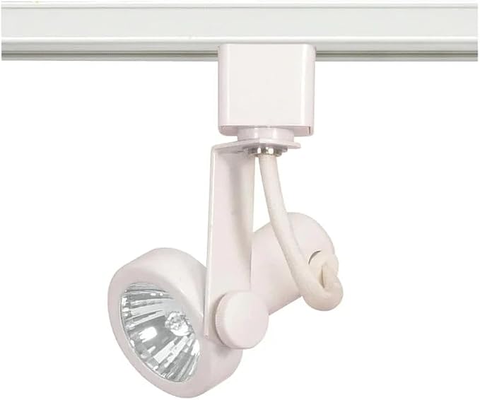 Nuvo TH321 1-Light MR16 120V GU10 Track Lighting Head Gimbal Ring by Nuvo