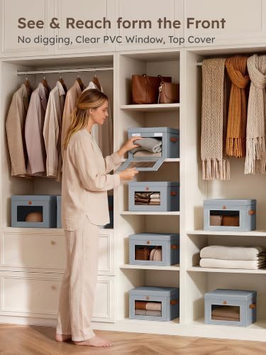 Homsorout Small Closet Storage Bins - Image 3