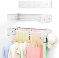 Foldable Wall Mounted Drying Rack, Stainless Steel Expandable Clothes Drying by CEHIFIA
