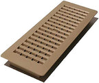 Decor Grates PL414-TA Floor Register, 4 x 14-Inch by DecorGrates
