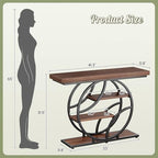 Huuger 41.3 Inch Entryway Table, Console Table - Image 2