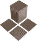 VINGLI Interlocking Deck Tiles, Anti-Slip Plastic Tiles by VINGLI
