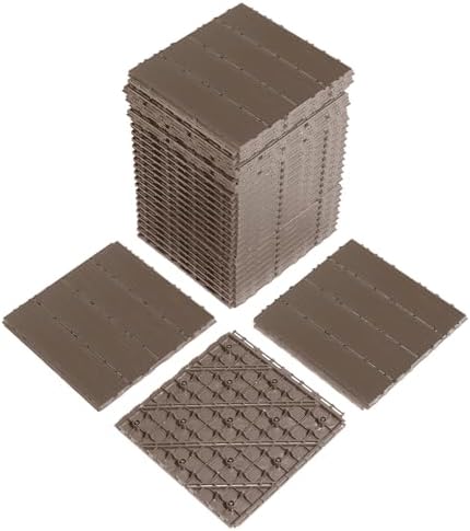 VINGLI Interlocking Deck Tiles, Anti-Slip Plastic Tiles by VINGLI