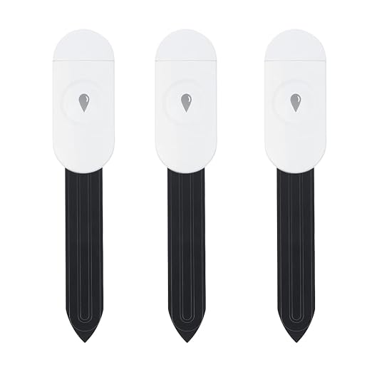 Haozee Intelligent Soil Moisture Sensor, 3 Pack, Zigbee Hub Required, by Haozee
