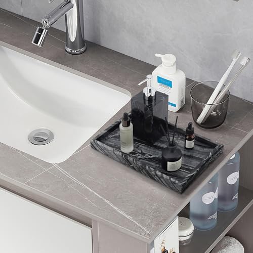 Real Natural Marble Tray for Bathroom, Kitchen Counter & Desktop - Image 5