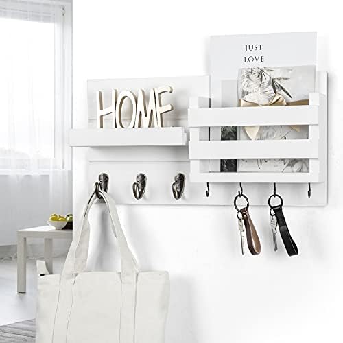 Lwenki Mail Organizer for Wall Mount – Key Holder - Image 7