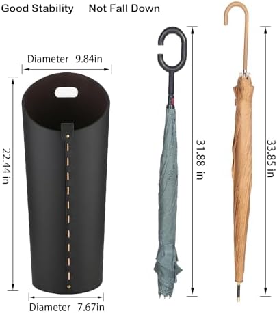 Black Umbrella Holer for Entryway - Image 3