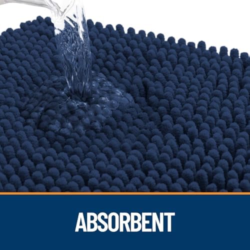 OLANLY Dog Door Mat for Muddy Paws 59x20, Super Absorbent Chenille Mud Mat - Image 3