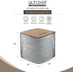 ULTCOVER 2 in 1 Air Conditioner Defender Cover 30W x 30D x 32H in - Image 2