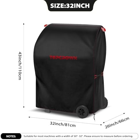 Topcrown Grill Cover for Outdoor Grill Waterproof BBQ Gas Grill Cover - Image 2