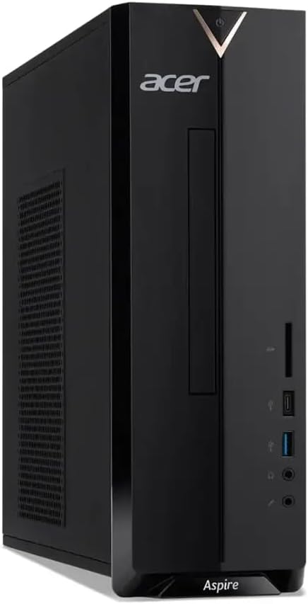 acer Aspire Desktop | 32GB RAM | 1.5TB Storage (1TB SSD+512GB Docking Station Set | Windows 11 Pro with Microsoft Office Trial | Dual-Core Intel Celeron | Keyboard & Mouse | Wi-Fi | Black