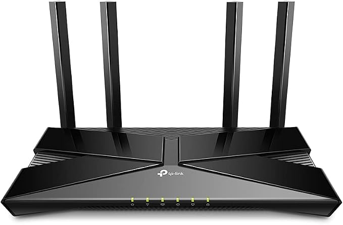 TP-Link Smart WiFi 6 Router – 4 Gigabit LAN Ports, Dual Band 802.11AX Router by TP-Link
