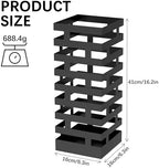 Invech Umbrella Holder for Indoor Entryway, 16.2 Inch Metal Umbrella Rack - Image 6