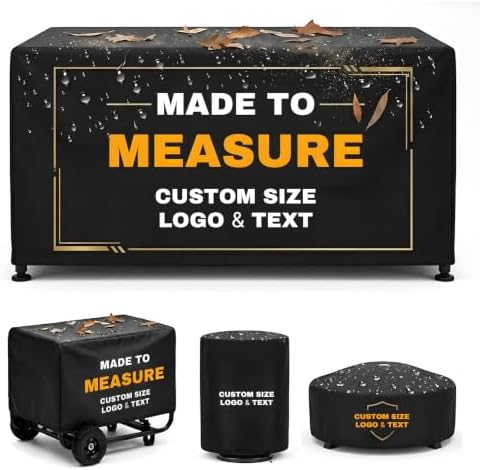 Custom Outdoor Waterproof Exterior Covers, Large Heavy Duty 600D by Unknown