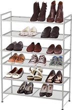 Simple Houseware 3-Tier Stackable Mesh Shoe Rack - Image 5
