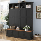 Quarte Farmhouse Hall Tree by Quarte