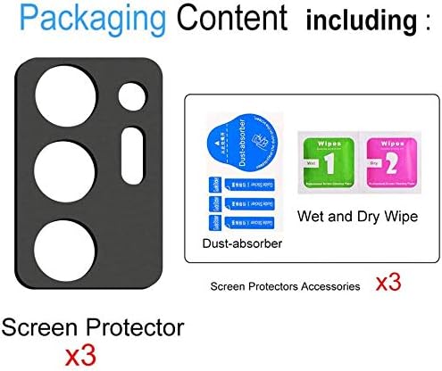 Suoman 3-Pack for Samsung Note 20 Ultra Camera Lens Protector - Image 2