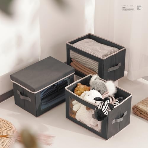 Homsorout Storage Bins with Lids - Image 5