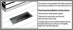 Decor Grates PL210-WH 2-Inch by 10-Inch Plastic Floor Register - Image 3