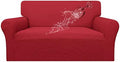 Easy-Going 100% Waterproof Loveseat Couch Cover Stretch Jacquard Sofa Cover by Easy-Going