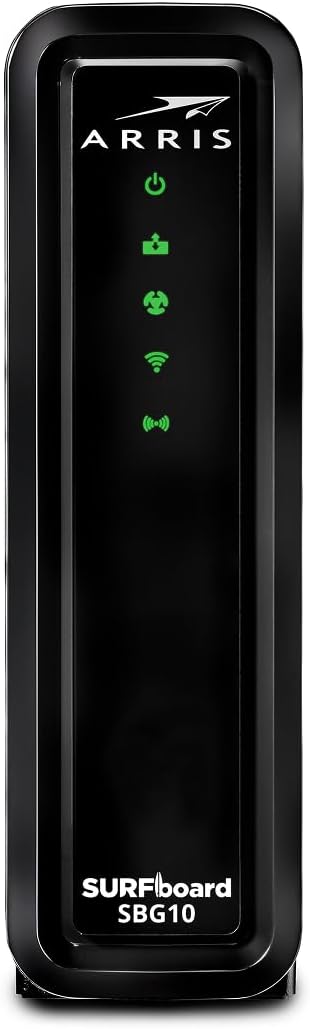 ARRIS - Modem Router Combo - DOCSIS 3.0 16 x 4 Gigabit & AC1600 WiFi, 400 Mbps - Image 2