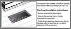 Decor Grates PL412-WH Lattice Floor Register, 4x12 Inches - Image 2
