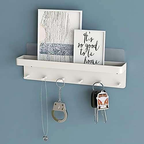 MKO Key Holder Wall Mount, Adhesive Key Hanger - Image 3