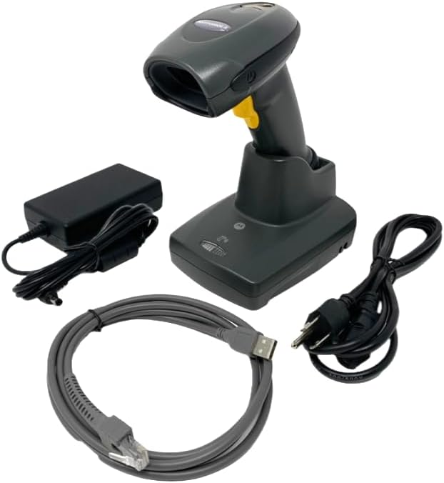 Symbol DS6878 Wireless 2D/1D/QR Code Barcode Scanner, Hands-Free Cradle by Symbol