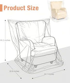 Magicheap Extra Thick 4mil Plastic Chair Cover - Image 5