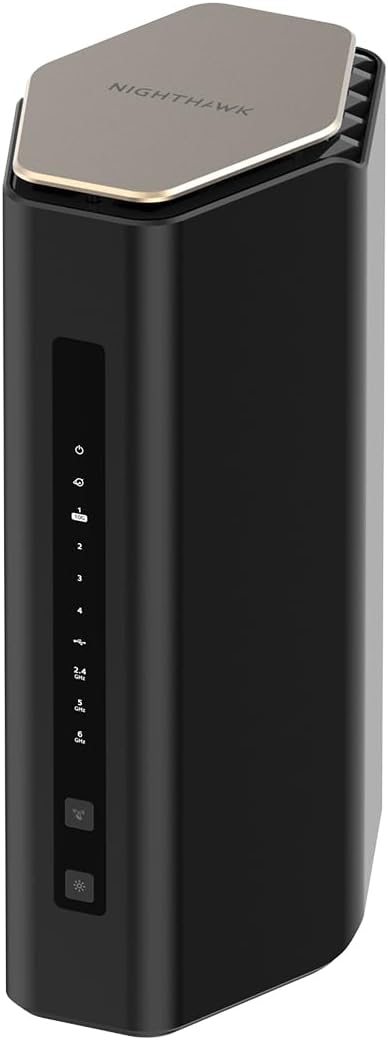 NETGEAR Nighthawk WiFi 7 Router – Router Only, 17 Gbps Wireless Speed, 10 Gig by NETGEAR