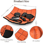 MSJGA Valet Tray PU Leather Key Holder Bowl - Image 2