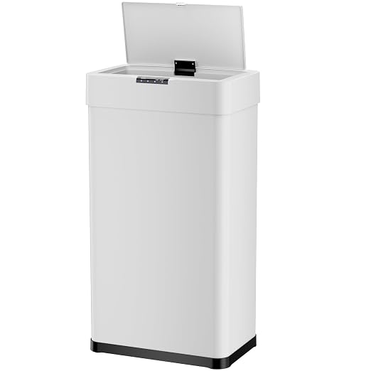Sensor Trash Can, Touchless Motion Sensor Trash Bin, Smart Automatic Garbage Can by AthLikeforEveryone