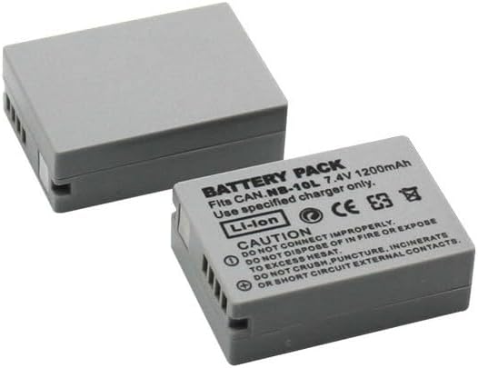 NB-10L Camera Battery Multifunctional Charger Set Compatible - Image 2
