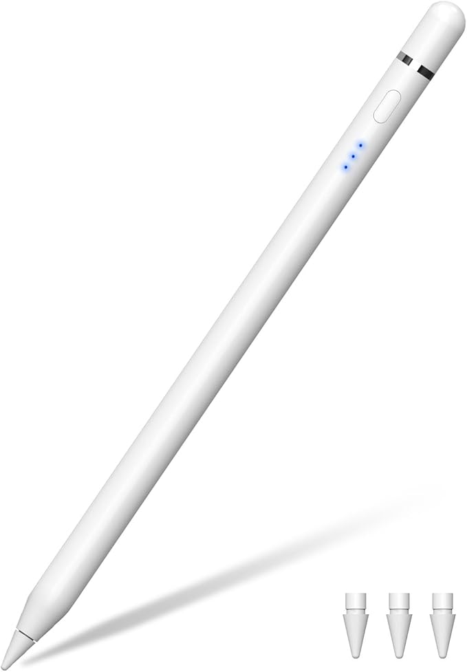 Stylus Pen for Apple iPad 2018–2026, Wireless Charging iPad Pencil 2nd by WirelessCharger