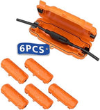 6 Pack Outdoor Extension Cord Safety Cover, Waterproof by Unknown