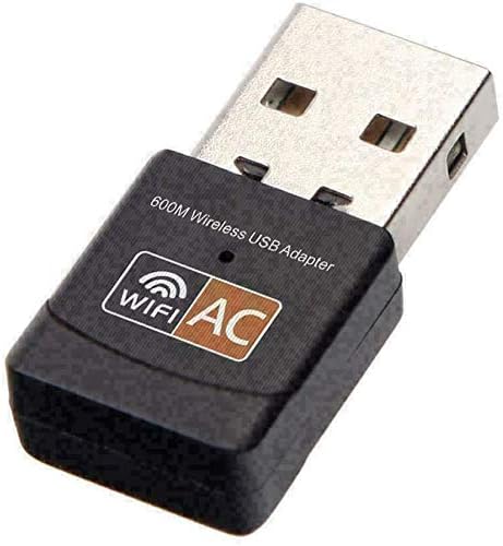 USB WiFi Adapter, AC600 Mbps Dual Band 2.4/5Ghz Wireless Mini Network Adapter by Unknown