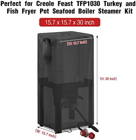 Turkey Deep Fryer Cover for CreoleFeast TFS3010 Propane - Image 3