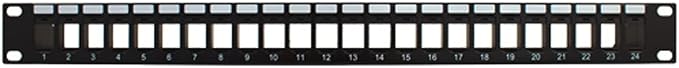 Vertical Cable 24 Port Blank Patch Panel - Image 2
